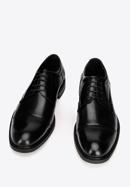Leather Derby shoes, black, 93-M-526-4-44, Photo 2