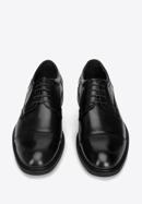 Leather Derby shoes, black, 93-M-526-4-43, Photo 3