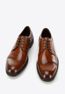 Men's leather Derby shoes, brown, 96-M-504-5-39, Photo 3