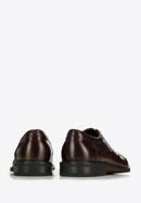Men's leather Derby shoes, burgundy, 96-M-504-4-45, Photo 4