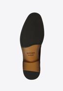 Men's leather Derby shoes, dark brown, 96-M-504-5-43, Photo 6