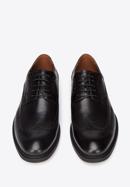 Leather Derby shoes, black, 93-M-912-1-40, Photo 3