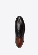 Leather Derby shoes, black, 93-M-912-1-40, Photo 4
