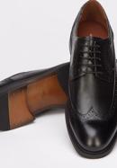 Leather Derby shoes, black, 93-M-912-1-40, Photo 7