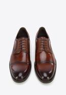 Men's leather Derby shoes, brown, 96-M-701-4-41, Photo 2
