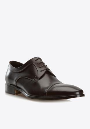Men's shoes, dark brown, BM-B-573-4-45_5, Photo 1