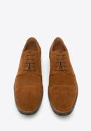 Men's Derby suede shoes, brown, 96-M-702-8-42, Photo 2