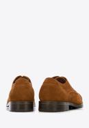 Men's Derby suede shoes, brown, 96-M-702-8-43, Photo 4