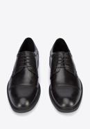 Men's classic leather Derby shoes, black, 95-M-503-4-40, Photo 3