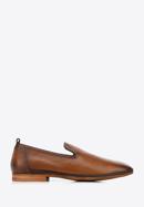 Soft leather loafers, brown, 94-M-517-4-43, Photo 1