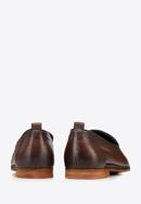 Soft leather loafers, dark brown, 94-M-517-4-42, Photo 5
