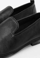 Soft leather loafers, black, 94-M-517-5-40, Photo 8
