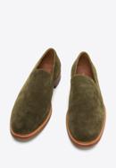 Men's suede loafers, green, 96-M-708-5-42, Photo 2