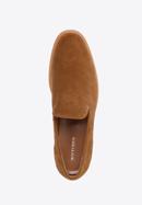 Men's suede loafers, brown, 96-M-708-5-40, Photo 4