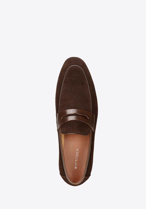 penny loafers, brown, 92-M-507-8-44, Photo 4