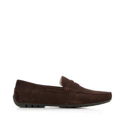 Shoes, dark brown, 94-M-500-5-43, Photo 1