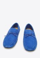 Men's suede driver loafers, blue, 94-M-904-1-41, Photo 2