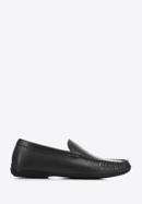 Men's classic leather loafers, black, 94-M-900-4-41, Photo 1