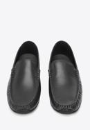 Men's classic leather loafers, black, 94-M-900-4-40, Photo 3