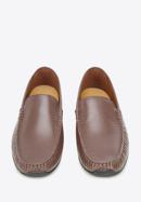 Men's classic leather loafers, brown, 94-M-900-1-41, Photo 3