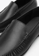 Men's classic leather loafers, black, 94-M-900-4-44, Photo 7