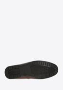 Men's leather tassel loafers, dark brown, 94-M-901-5-45, Photo 6