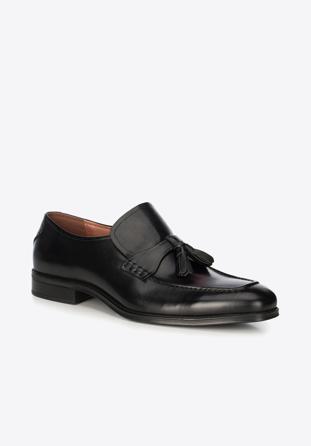 Men's loafers, black, 91-M-909-1-41, Photo 1