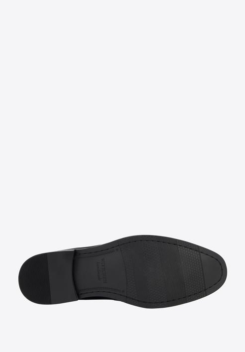 Men's leather bit loafers, black, 98-M-707-1-44, Photo 6