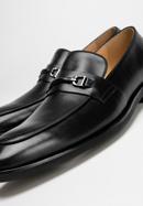 Men's leather bit loafers, black, 98-M-707-1-44, Photo 7