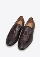 Men's leather tassel loafers, brown, 98-M-709-5-39, Photo 2