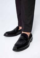 Men's patent leather moccasins, black, 98-M-706-1L-45, Photo 15