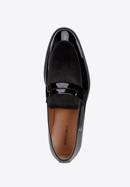Men's patent leather moccasins, black, 98-M-706-1L-41, Photo 5
