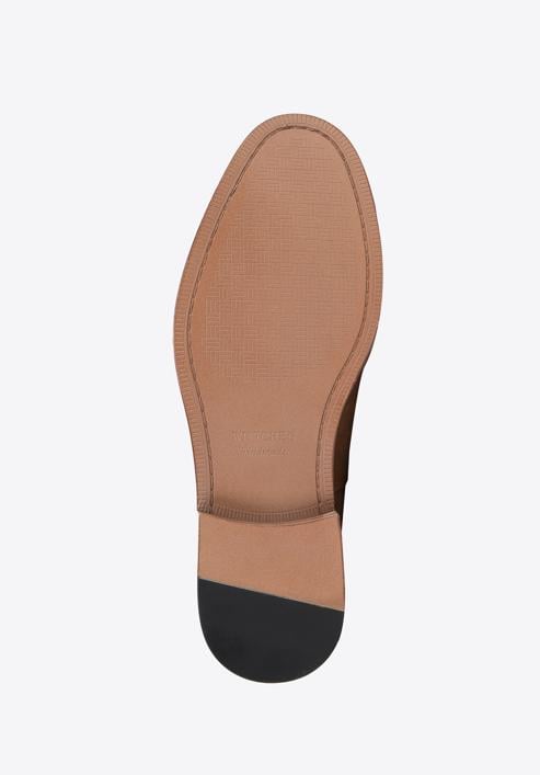 Men's suede tassel loafers, brown, 98-M-702-N-39, Photo 6