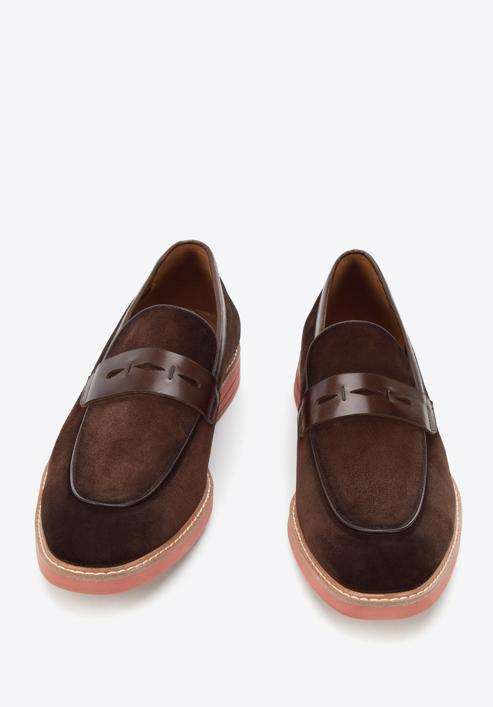 Shoes, dark brown, 94-M-503-4-42, Photo 2