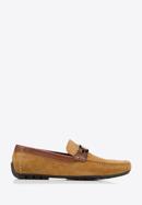 Men's suede loafers, brown, 94-M-502-5-40, Photo 1