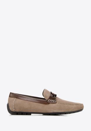 Men's suede loafers