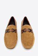 Men's suede loafers, brown, 94-M-502-5-44, Photo 3