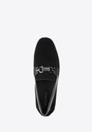 Men's suede loafers, black, 94-M-502-5-43, Photo 4