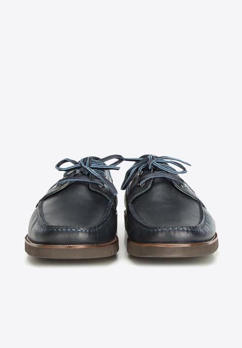 Men's shoes, navy blue, 90-M-505-4-40, Photo 4