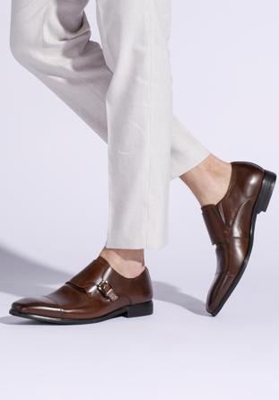 Shoes, dark brown, 94-M-513-4-45, Photo 1