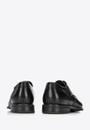 Men's leather brogue shoes, black, 94-M-906-1-40, Photo 5