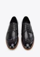 Men's leather Derby shoes, black, 96-M-520-4-40, Photo 2