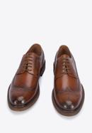 Men's leather Derby shoes, brown, 95-M-702-3-43, Photo 2
