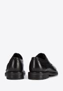 Men's leather Derby shoes, black, 95-M-702-4-39, Photo 4