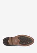 Men's leather Derby shoes, brown, 95-M-702-3-42, Photo 6