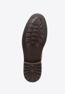 Men's perforated leather shoes, light brown, 98-M-713-5-39, Photo 6