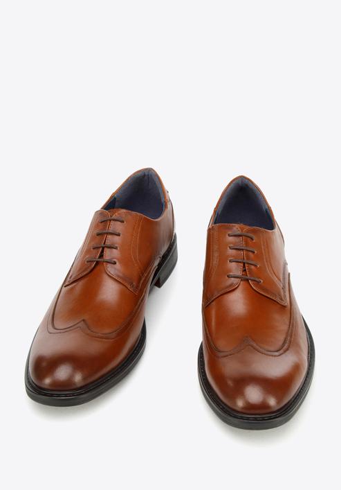 Men's Derby shoes, brown, 94-M-514-1-43, Photo 2