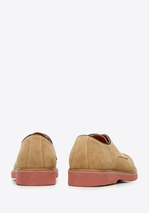 tan suede shoes