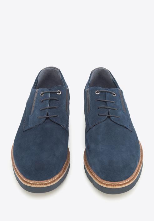 Shoes, navy blue, 94-M-508-5-39, Photo 3
