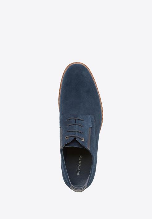 Shoes, navy blue, 94-M-508-N-41, Photo 4